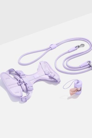 Cushioned Harness + Hands-Free Rope Leash Walk Kit